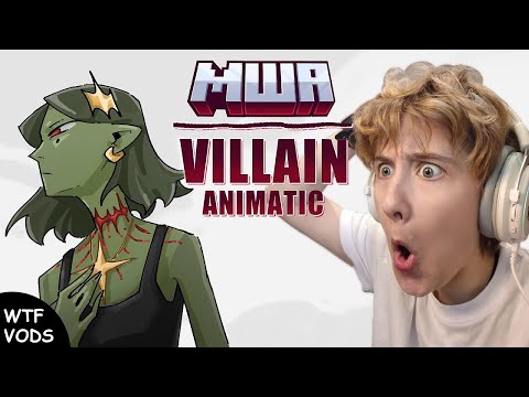 Видео: РЕАКЦИЯ Жеки на Аниматик от Новикони "Майншилд Академия Villain amv"