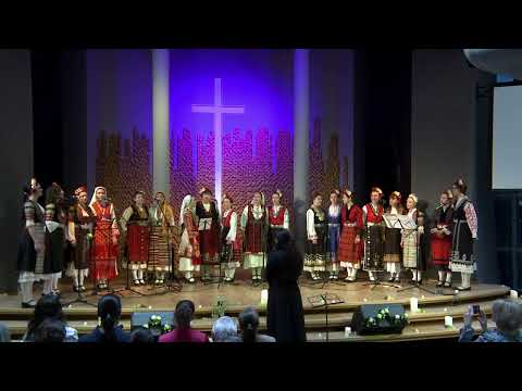 Видео: Хор Нуша - "Китка велита, честита", ар. С. Кушлева / Nusha Choir - Kitka velita, chestita