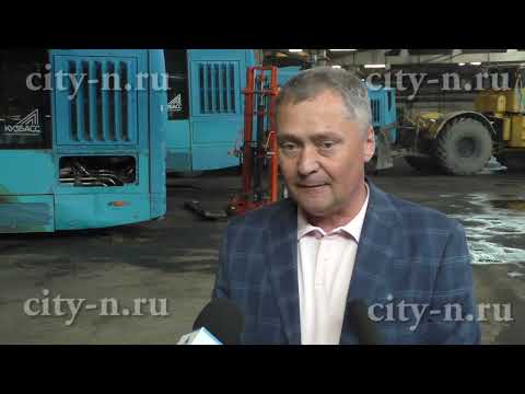 Видео: Новый гендиректор «ПитерАвто» в Новокузнецке пообещал привести автобусы в порядок