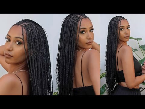Видео: Впервые заплетаю себе косы без узлов!