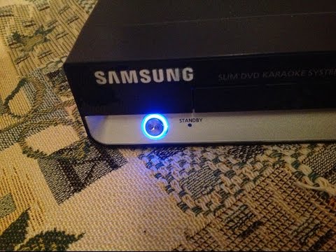 Видео: Ремонт DVD плеера Samsung DVD-K130