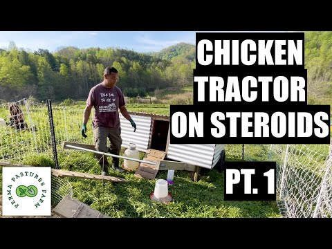 Видео: Куриный трактор на стероидах 3.0 // Часть 1