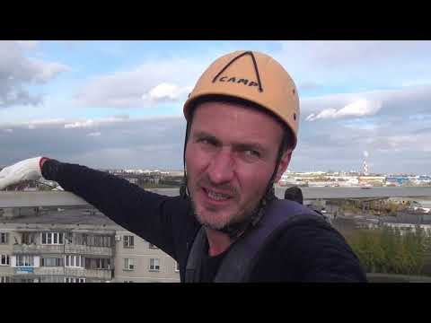 Видео: Локальный ремонт швов после неопытных альпинистов | Промышленный альпинизм