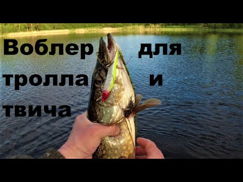 Видео: Необычный воблер для твичинга и троллинга Обзор Kosadaka Vision Minnow XS