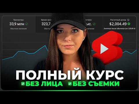 Видео: Как делать по 2.000$ в месяц на Шортс | Полный курс по монетизации Ютуб Shorts