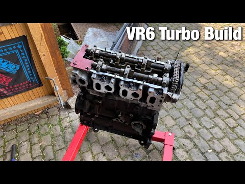 Видео: Настройка VR6 и установка шпилек головки блока цилиндров ARP (сборка VR6 Turbo)