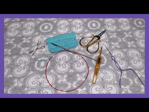 Видео: Закрытие петель с подгибом кулиской с помощью крючка.МК.