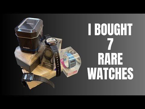 Видео: 7 невероятных часов Casio из 90-х