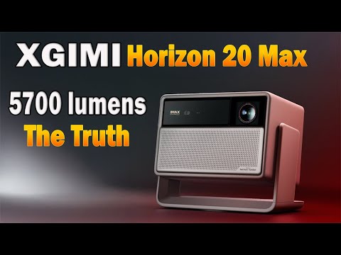 Видео: Тестирование XGIMI Horizon 20 Max + совершенно нового экрана ALR от NothingProjector!