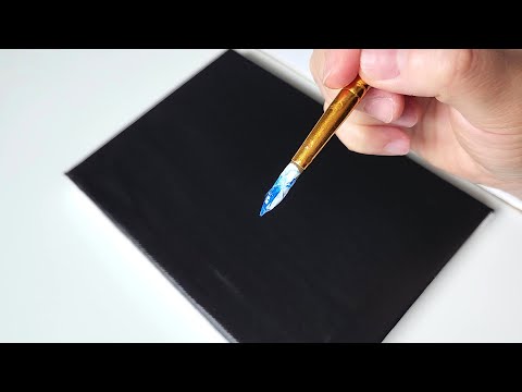 Видео: Самый простой в мире способ рисования цветов / Техника акриловой живописи для начинающих