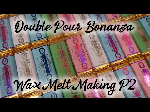 Видео: Дизайнерский воск Dupe Double Pour Wax Melt, превращающий 5 разных ароматов в настоящее изобилие....