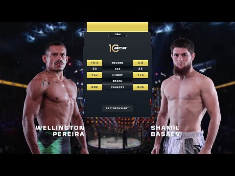 Видео: Веллингтон Перейра vs. Шамиль Басаев | Wellington Pereira vs. Shamil Basaev | ACA 194