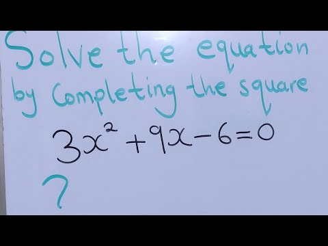 Видео: Квадратные уравнения | Простое объяснение метода завершения квадрата |