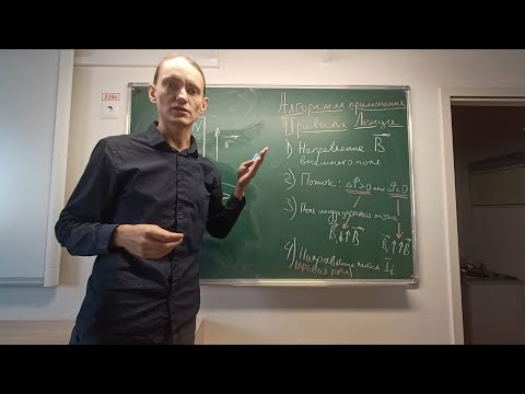 Видео: Алгоритм применения правила Ленца при решении графических задач