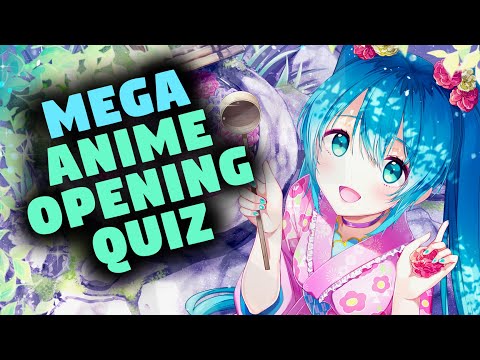 Видео: Угадай тест на открытие игры для аниме [ОЧЕНЬ ПРОСТО - OTAKU] | MEGA CHALLENGE 100+ ОТКРЫТИЯ аниме