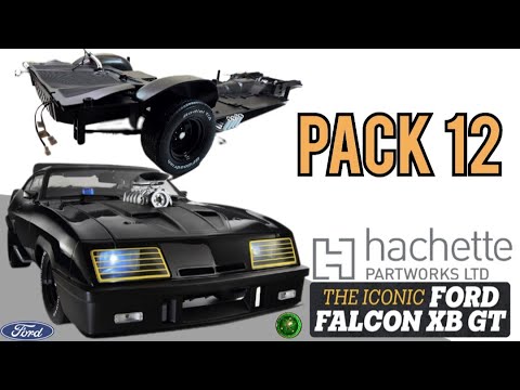 Видео: СОБЕРИТЕ КУЛЬТОВЫЙ FORD FALCON XB GT PACK 12 Interceptor Mad Max ОТ HACHETTE PARTWORKS ВЫПУСКИ 43–46
