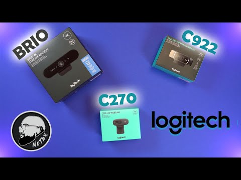 Видео: Обзор на уеб камерите на Logitech