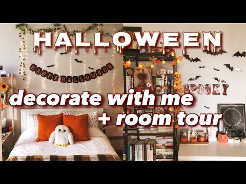 Видео: Halloween & Autumn ROOM TOUR 2020 | МОЯ КОМНАТА | decorate with me for fall |  ОСЕННИЙ ДЕКОР КОМНАТЫ