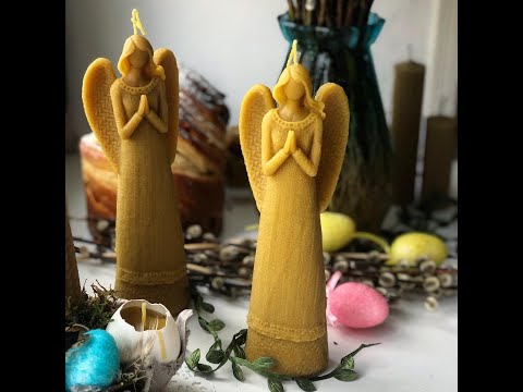 Видео: Литье свечей из воска