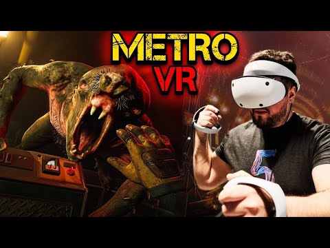 Видео: Я ПОИГРАЛ В METRO VR И ОХР*ИНЕЛ