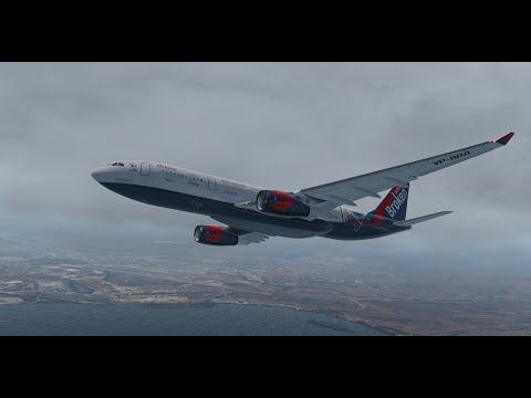 Видео: В Пекин. Airbus A330 для X-Plane