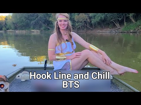 Видео: Афродита на крючке и расслабляется 🐟 || За кулисами