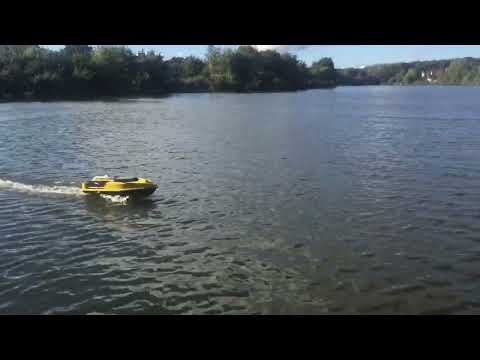 Видео: Випробування кораблика для рибалки CAMRAD 800 PRO . з ехолотом та автопілотом