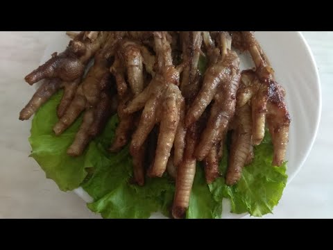 Видео: Куриные лапки!