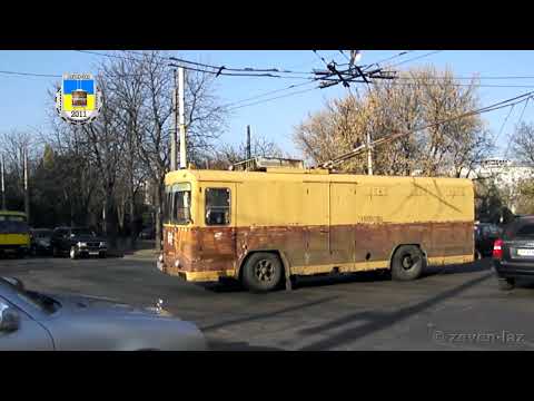 Видео: Черкаський тролейбус— Листопад 2011 / Cherkasy trolleybus— November 2011