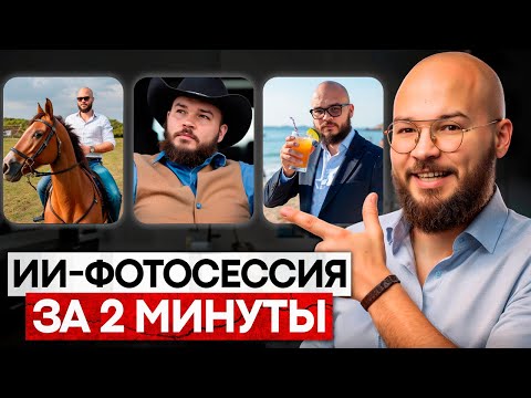 Видео: Фотосессия БЕЗ фотографа: реалистичные фото в лучшей нейросети. Пошаговая инструкция krea.ai