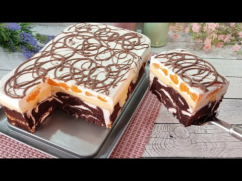 Видео: Быстрый Воздушный торт ФЕЙЕРВЕРК! Очень вкусный, тает во рту! Недорого, без желатина!