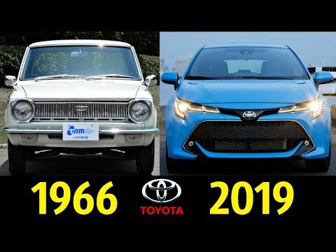 Видео: Toyota Corolla - Эволюция (1966 - 2019) ! История Модели !