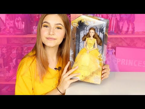 Видео: ЧТО У ПРИНЦЕСС ПОД ЮБКОЙ? Обзор! Beauty and the Beast Disney Film Collection Doll  Belle