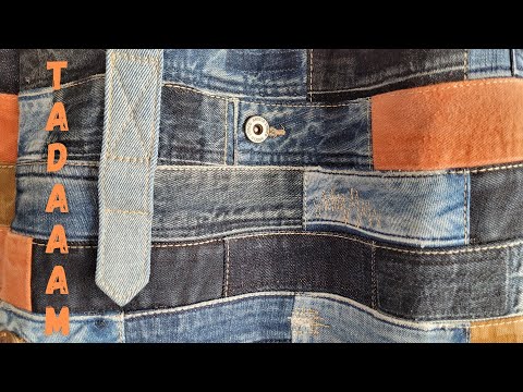 Видео: Сумка оверсайз АПСАЙКЛИНГ/Sac oversize UPCYCLING