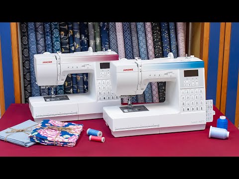 Видео: Janome Sewist 780dc и 740dc - Обзор швейных машин