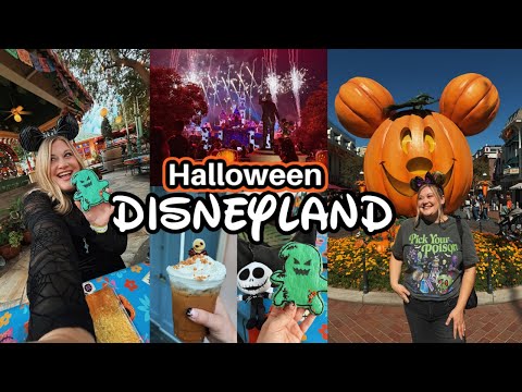 Видео: ХЭЛЛОУИН В ДИСНЕЙЛЕНДЕ! Уги-буги-вечеринка + Жуткие угощения!