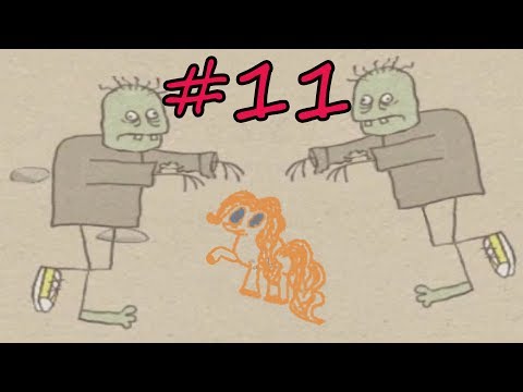Видео: ЗОМБИ АТАКУЮТ!!! # 11. ПИНКИ ПАЙ ПРОТИВ ЗОМБИ В ИГРЕ Draw a stickman. Прохождение от Литл тойс.