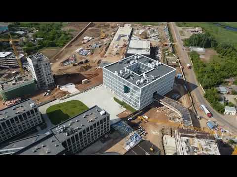 Видео: г.Альметьевск строительство Кампуса АГНИ 23.07.2022г.