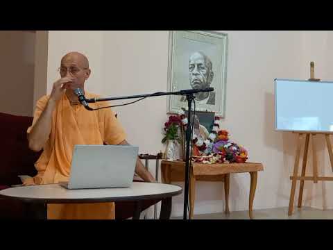Видео: Е.С.Бхакти Бхагаватамрита Кешава Свами Махарадж. Лекция в день явления Шрилы Прабхупады.31.08.2021г.