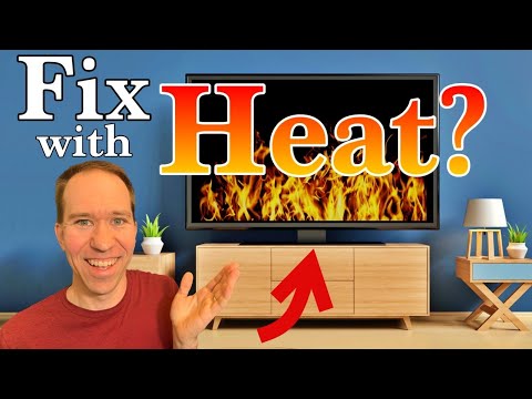 Видео: Я починил сломанный 47-дюймовый телевизор с HEAT | Порты HDMI не работают на LG 47LE5400