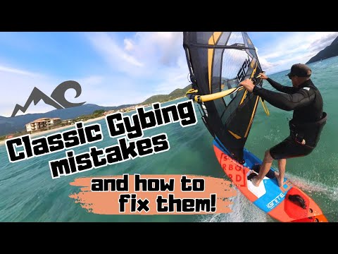 Видео: Распространённые ошибки при выполнении поворотов джибом — и как их исправить! #виндсерфинг Васили...