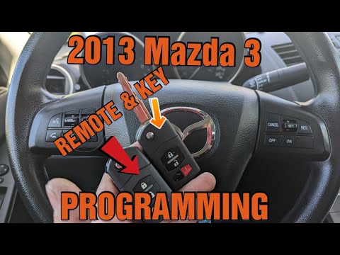 Видео: Программирование ключей Mazda 3 2013 года (OBDPROG M501)