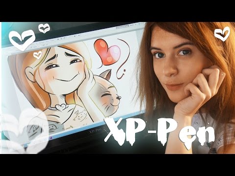 Видео: Мой графический планшет | XP-Pen Artist 22HD ❤