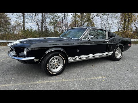 Видео: 1968 Shelby GT500 Raven Black 427 FE ЧИСТАЯ МУСКУЛА!!