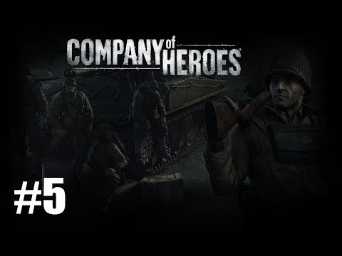 Видео: Прохождение Company of Heroes ( 5 миссия - Монтебур )