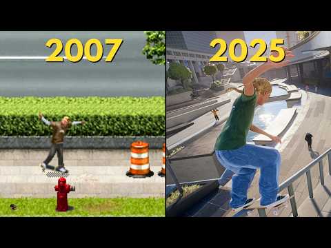 Видео: Эволюция игр EA Skate (2007-2025)