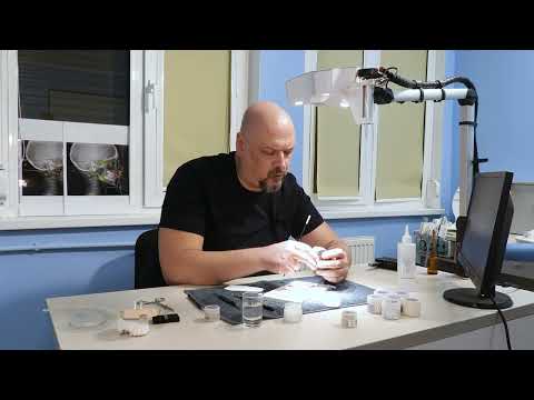 Видео: Керамічна маса BAOT.  Поетапне нанесення.