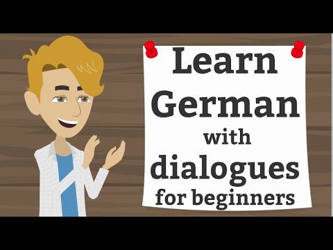 Видео: Учим немецкий онлайн | Тренируемся на простых диалогах | Часть 3 | Грамматика и лексика