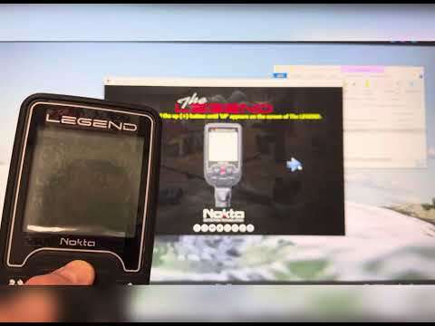 Видео: Прошивка  Nokta Makro Legend.