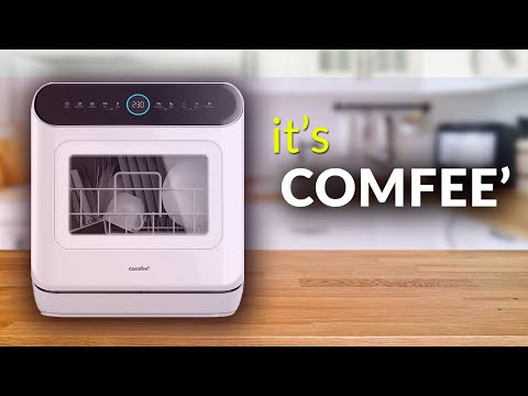 Видео: Посудомоечная машина COMFEE' Mini Plus — компактная настольная посудомоечная машина | 3 комплекта...